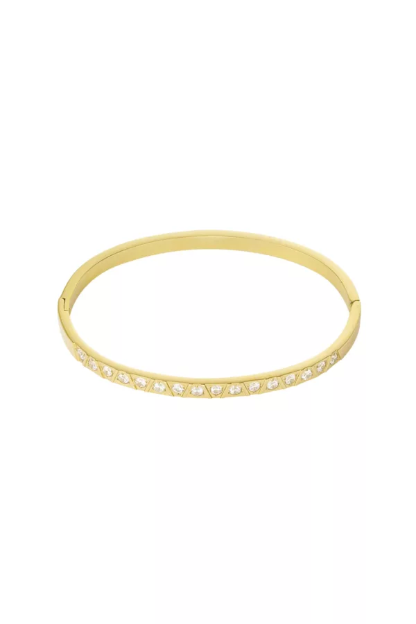 Armband Lady Strass goud