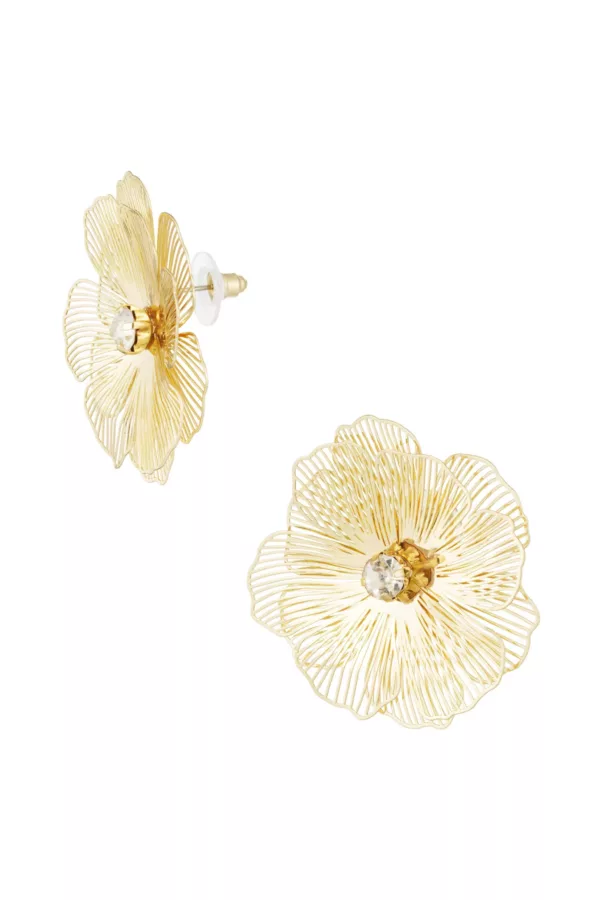 Oorbellen Summer Flowers goud