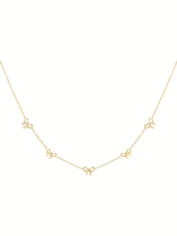 Ketting Bowie goud