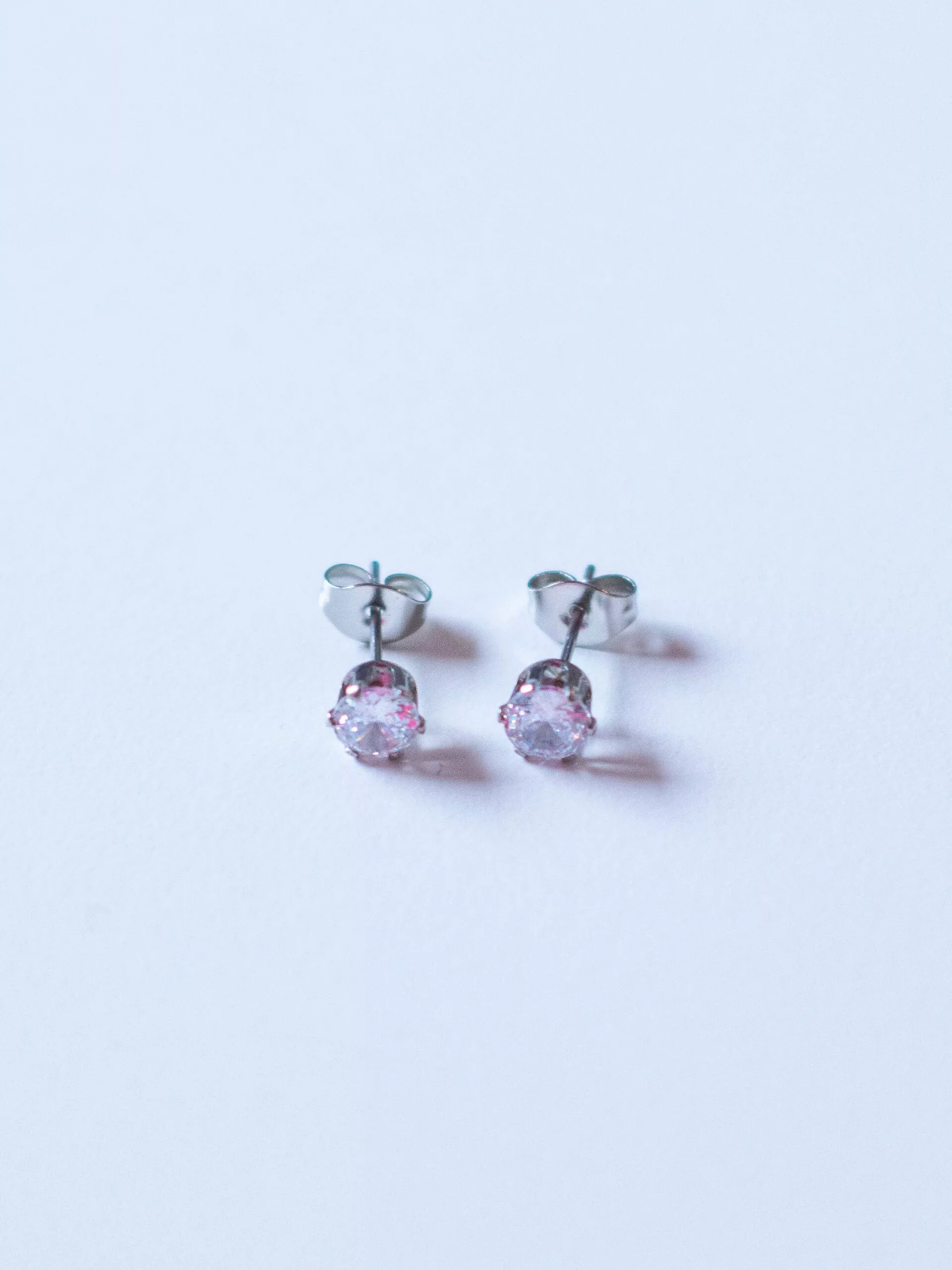Oorbellen Little ZIrconia zilver