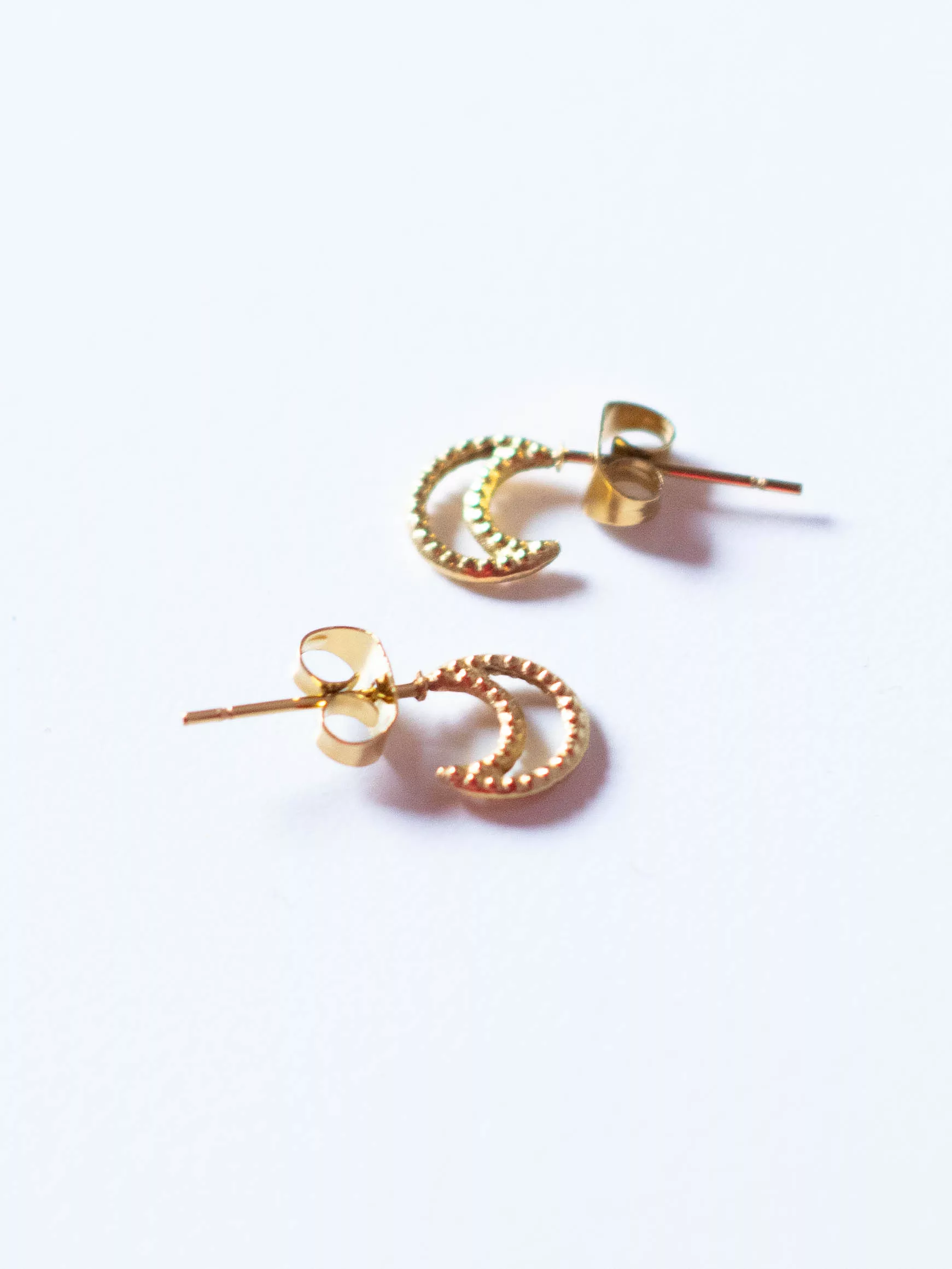 Oorbellen Little Moon goud