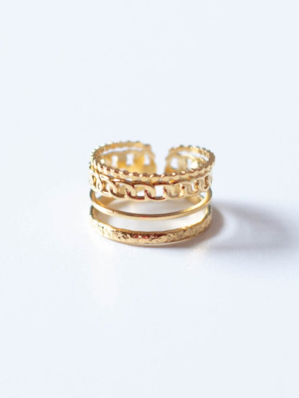 Ring Layers goud