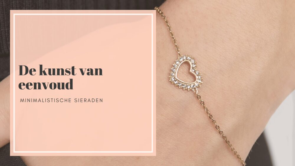 de kunst van eenvoud met minimalistische sieraden
