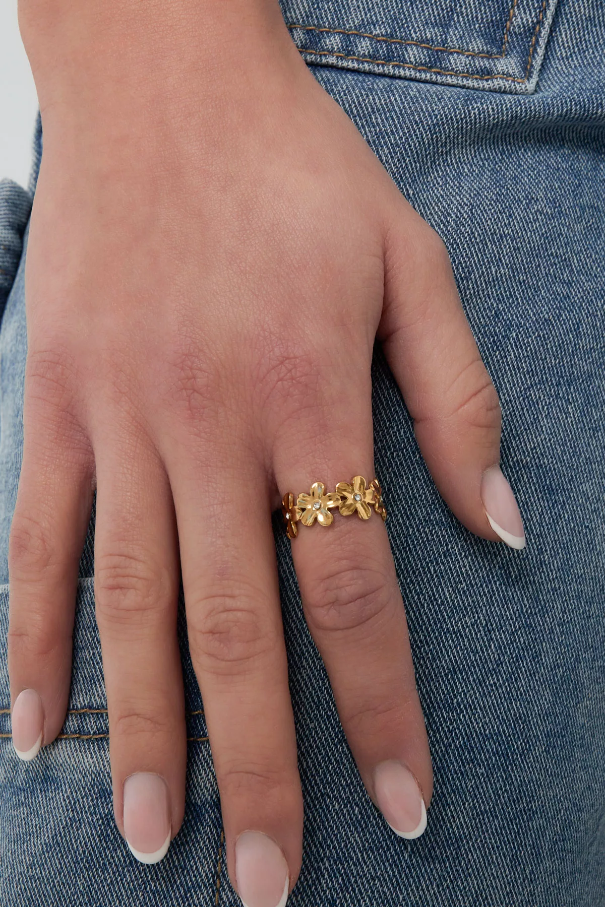 Ring Infinity Flowers