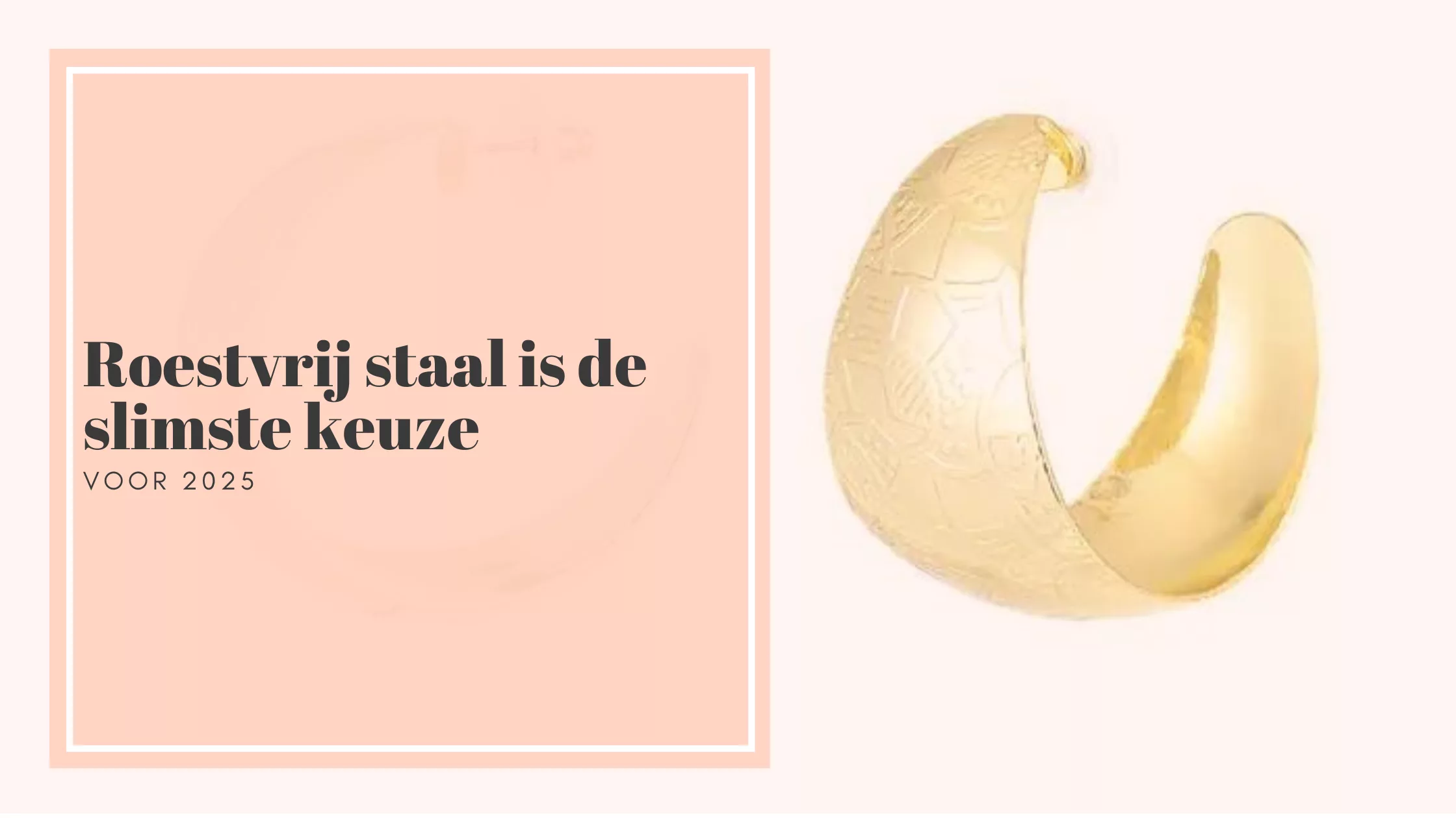 roestvrijstalen sieraden