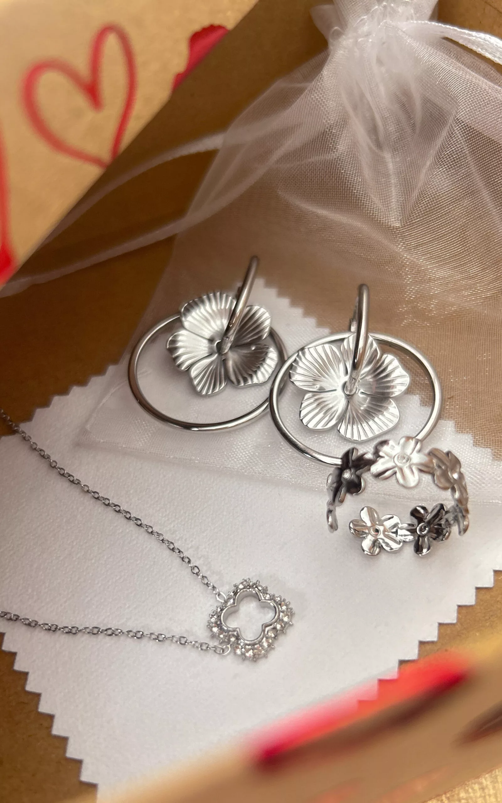 Bijoux Bijoux Box M 2 Bijoux Bijoux Box zilver
