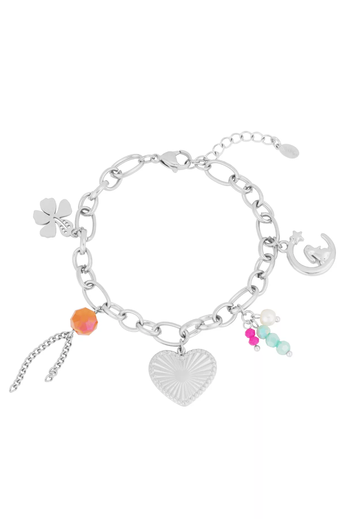 Armband Spring Love 2 Armband Spring Love zilver