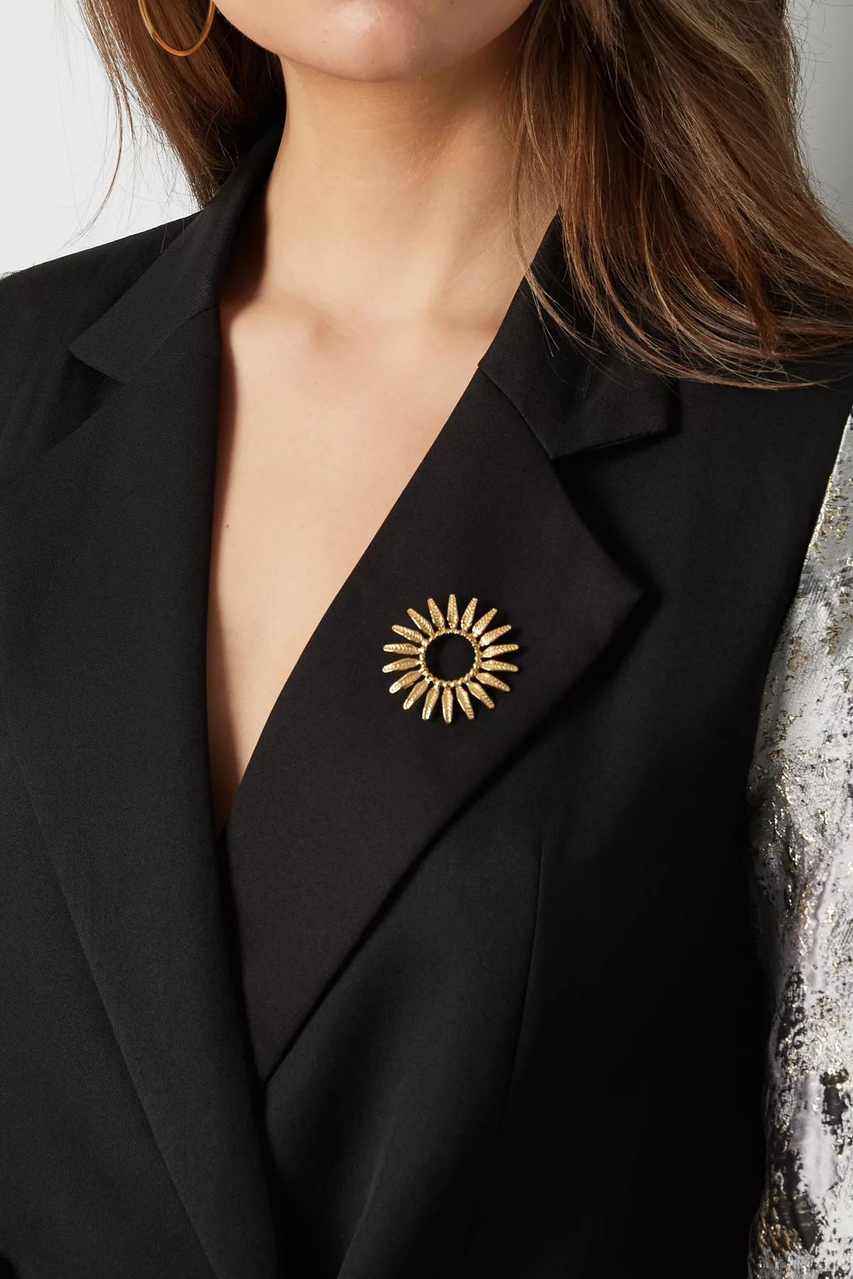 Broche Sunshine 3 Broche Sunshine goud inspiratie