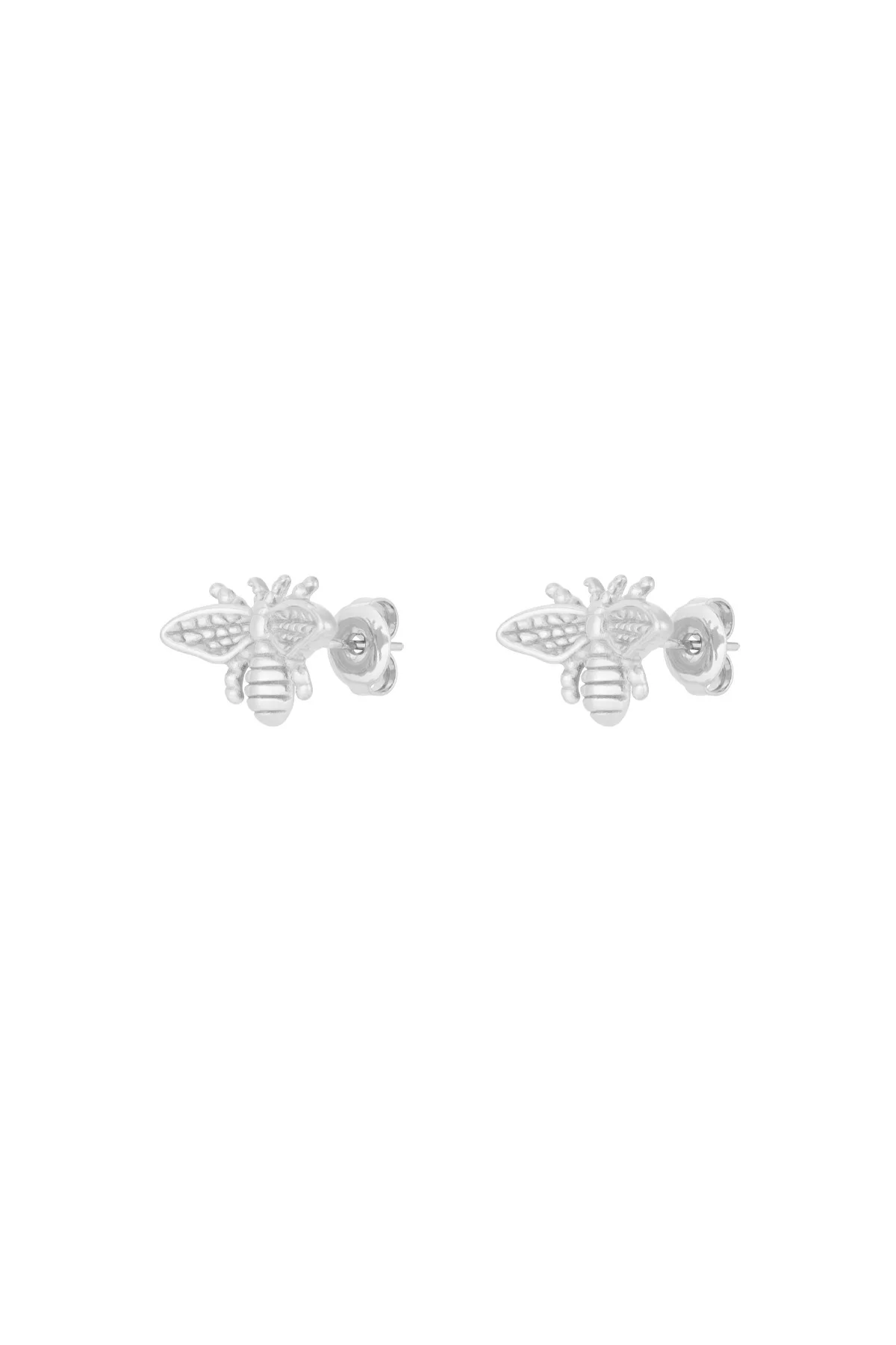 Oorbellen Bumblebee zilver