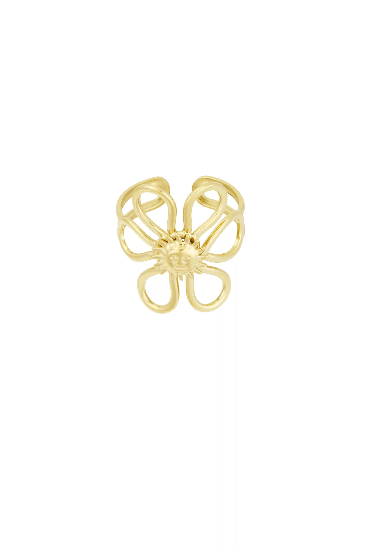 Ring Sunflower goud