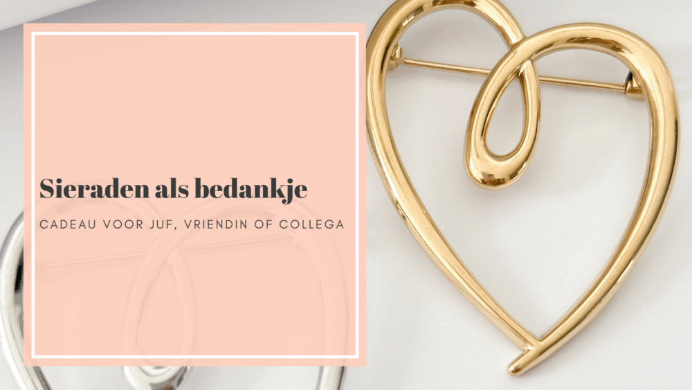 Sieraden als bedankje