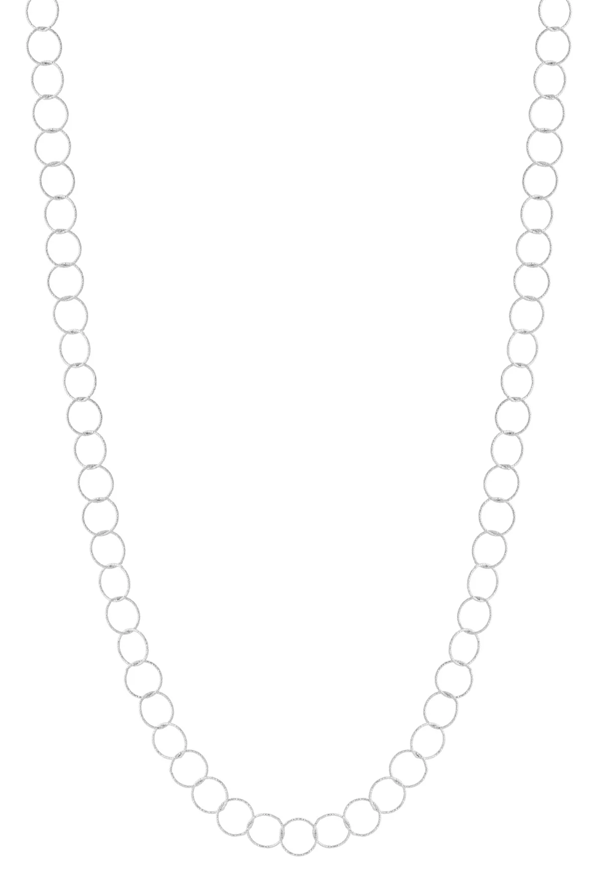 Ketting Bubbles zilver