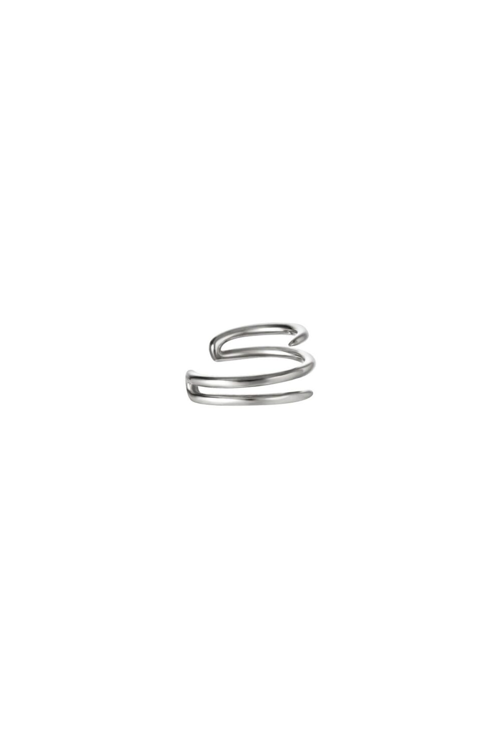 Ear Cuff Spiraal zilver