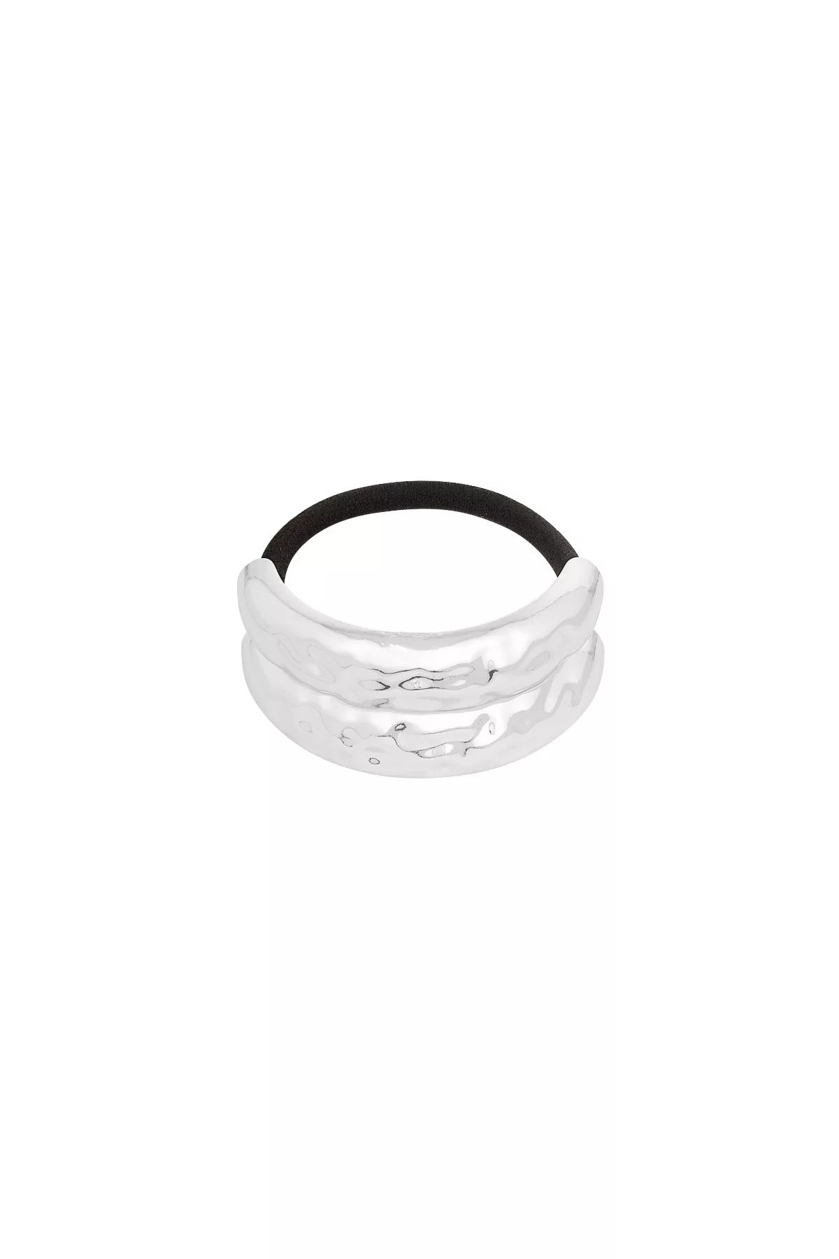 Haarelastiek Elegance zilver