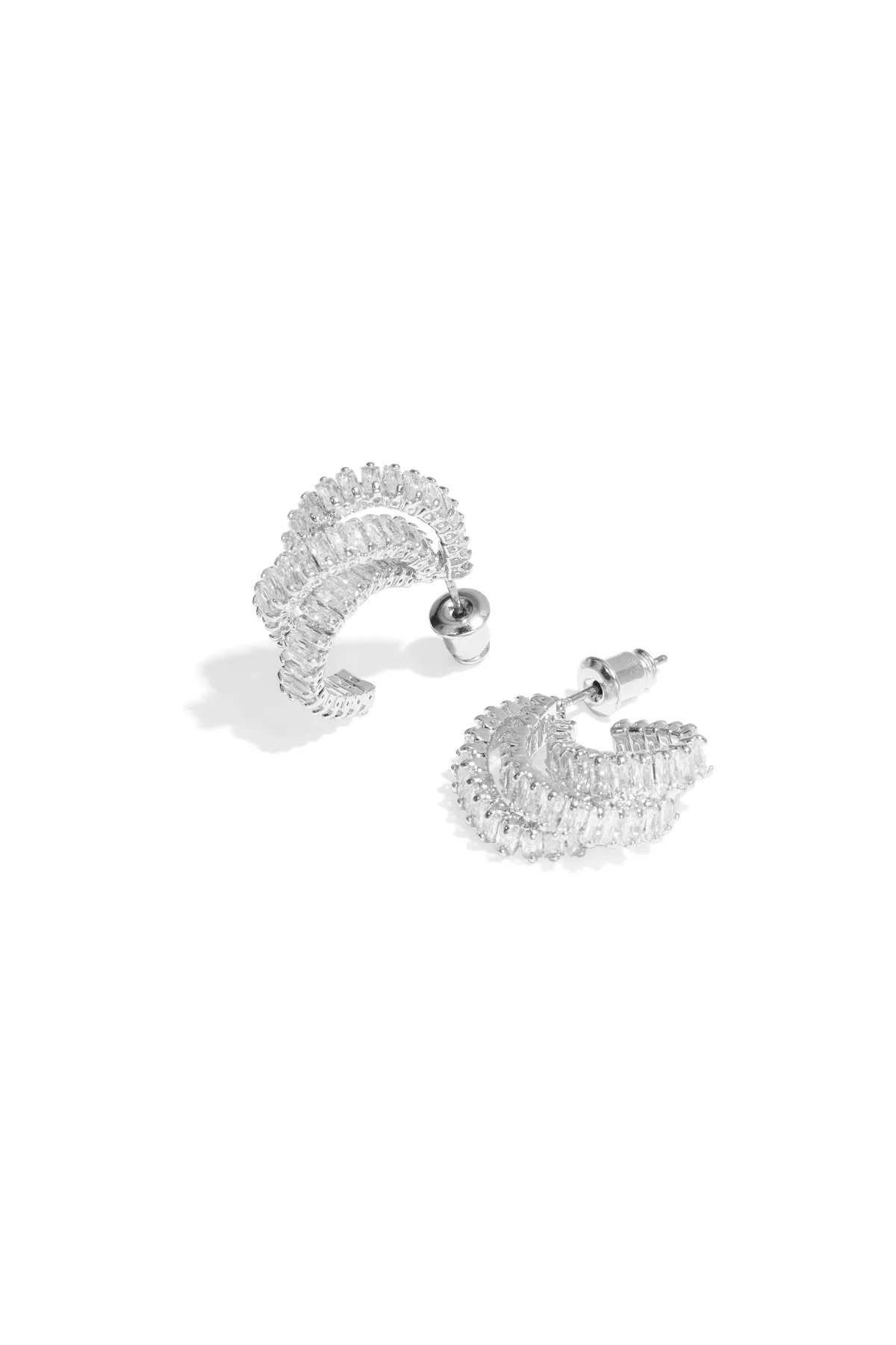 Oorbellen Glam zilver