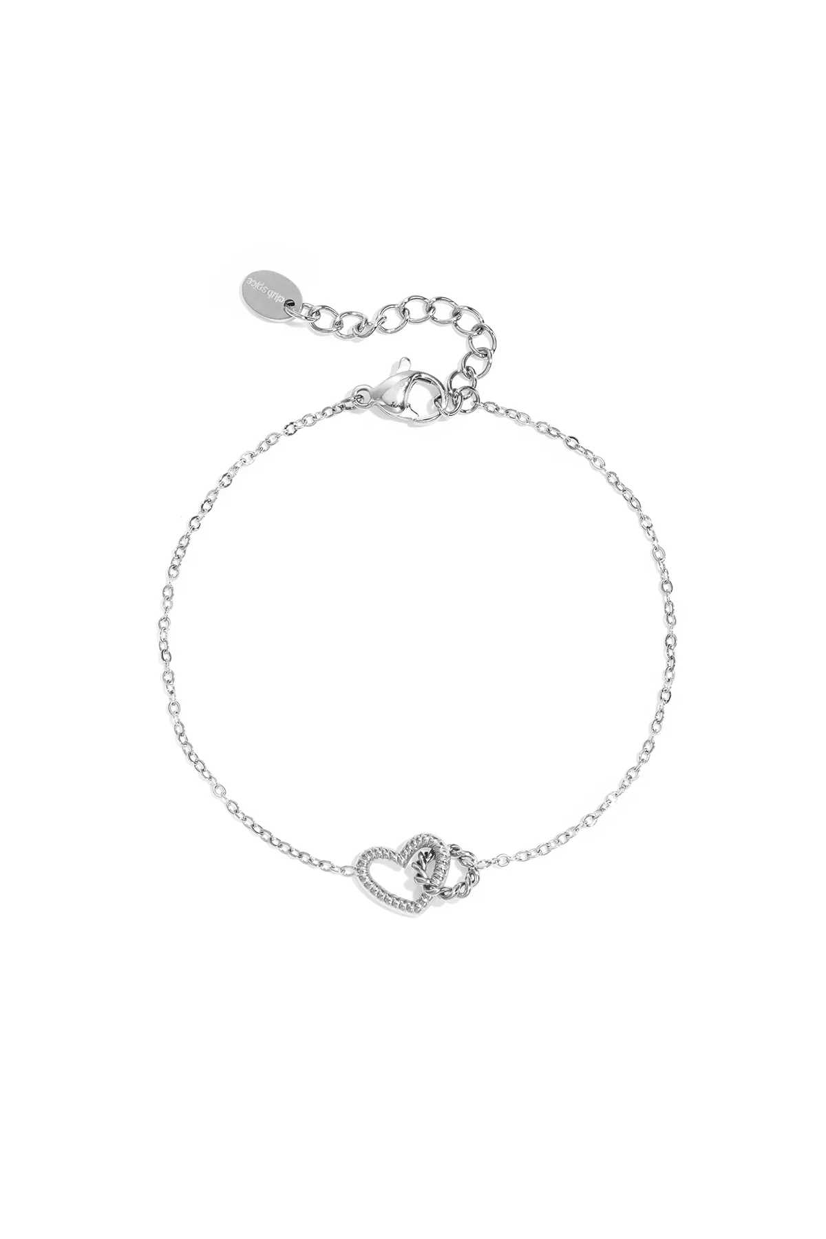 Armband Love Connection zilver