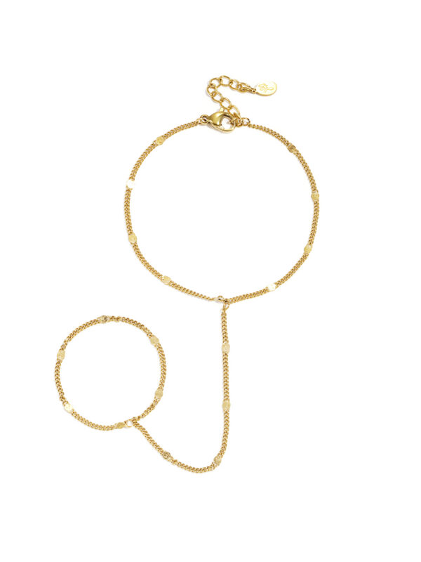 Handchain Milena goud