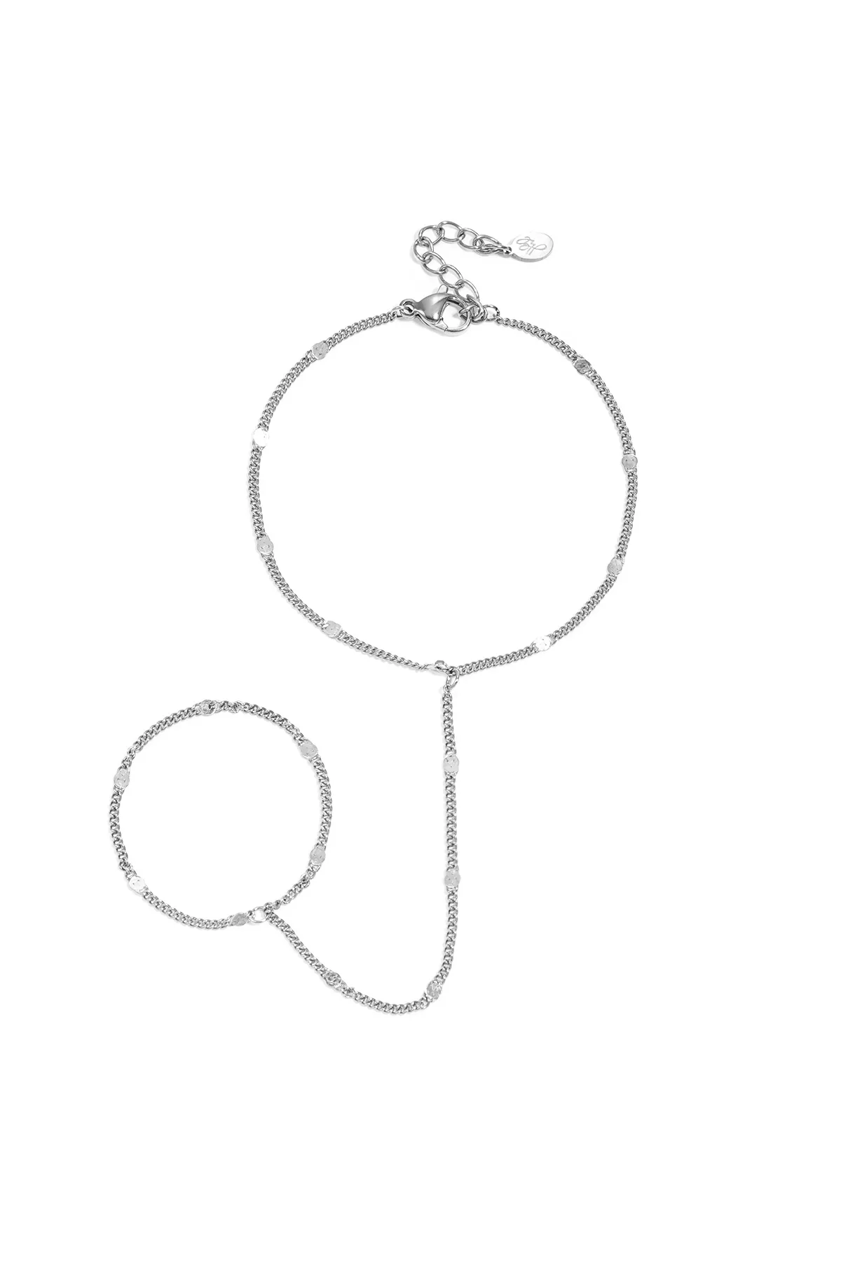 Handchain Milena zilver