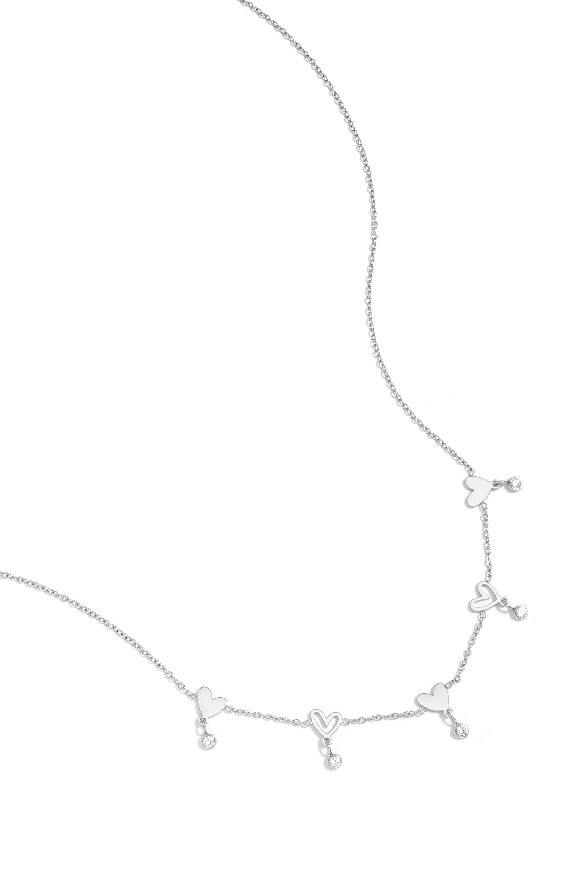 Ketting Naomi zilver